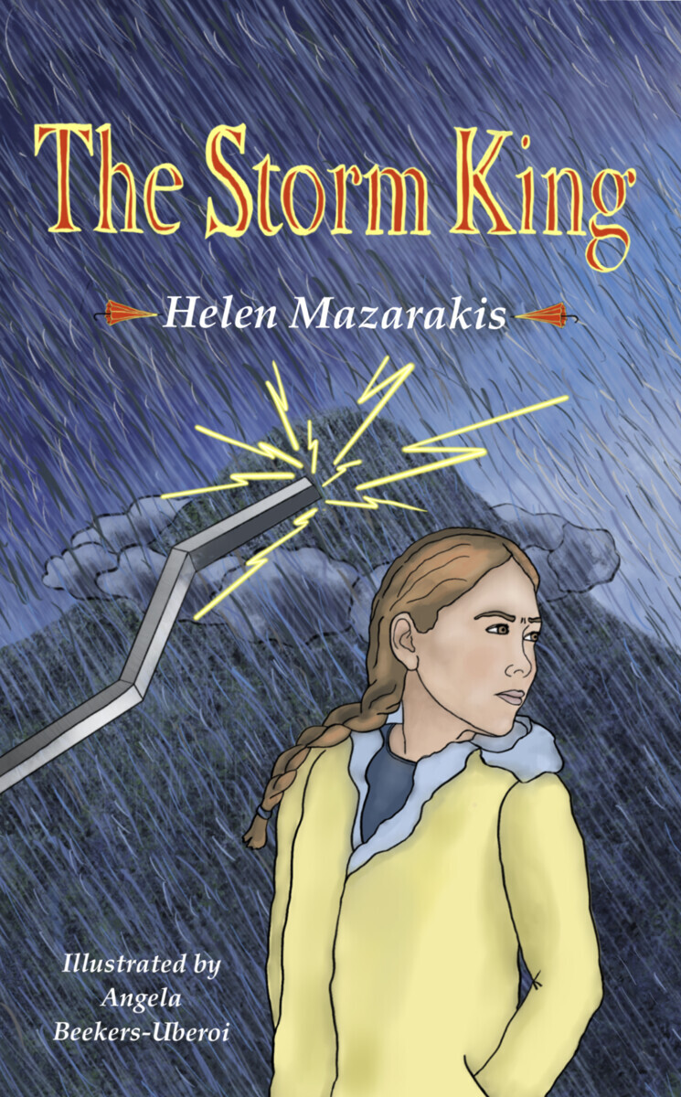The Storm King book cover, illustrated by Angela Beekers-Uberoi