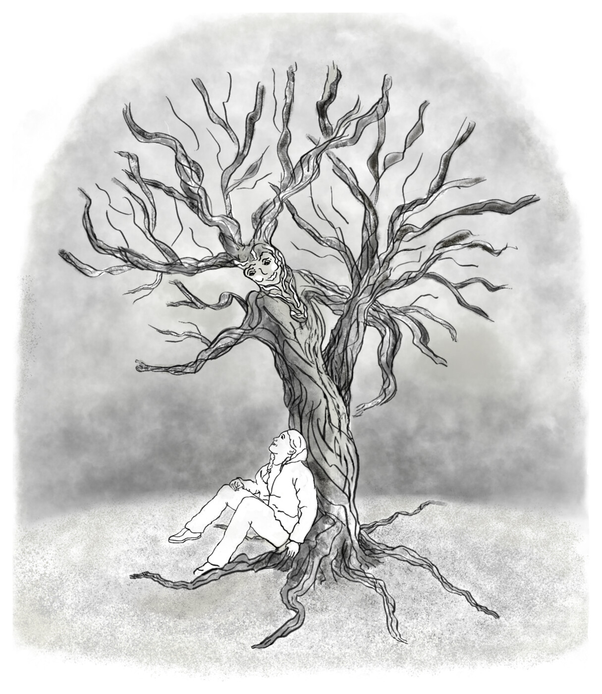Wizzy, illustration from The Storm King by Angela Beekers-Uberoi